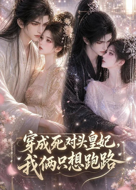 穿成死对头皇妃，我俩只想跑路(全集)